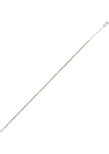 Pembe Çıtır Doğal İnci Halhal