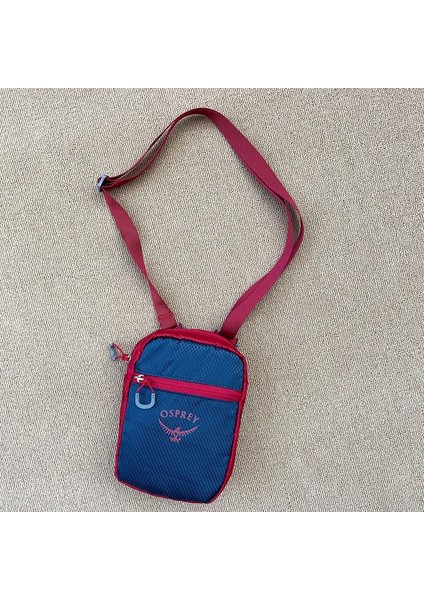 Osprey Yürüyüş Çantası Sporları Küçük Asma Çanta Daylite Mini Crossbody Bag Yeni Model Renk: Derin Mavi Şarap Kırmızı C (Yurt Dışından)