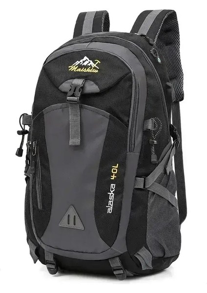 40L Su Geçirmez Erkekler Sırt Çantası Seyahat Paketi Spor Çantası Paketi Açık Dağlık Yürüyüş Tırmanma Kampı Malekolor Için Sırt Çantası: Koyu Mavi (Yurt Dışından)