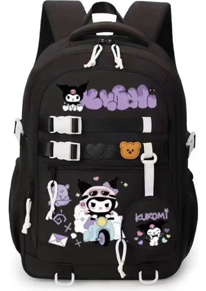 Hello Kitty Sırt Çantası Kadınlar Için Genç Kız Çocuk Çocuk Okulu Kitap Çantaları Tatlı Yumuşak Seyahat Sırt Çantası Mochila Escolar Renk: Resim Renk (Yurt Dışından)