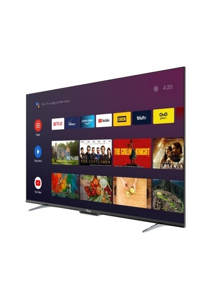YE-55GFSG7 55" 139 Ekran Uydu Alıcılı 4K Ultra HD Smart Andorid TV fırsatları