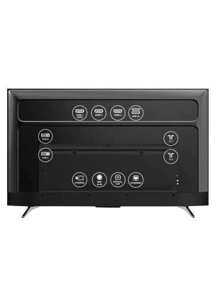 YE-55GFSG7 55" 139 Ekran Uydu Alıcılı 4K Ultra HD Smart Andorid TV