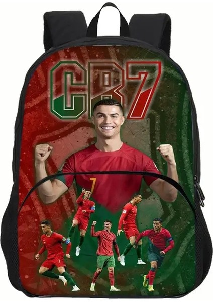 Ronaldo Kids Sırt Çantası Spor Okulu Çanta Erkek Kızlar Sırt Çantası Cr Sırt Çantası Futbol Yıldız Kitap Çantalar Erkek Kızlar Için En Iyi Hediye Renk: 4 (Yurt Dışından)