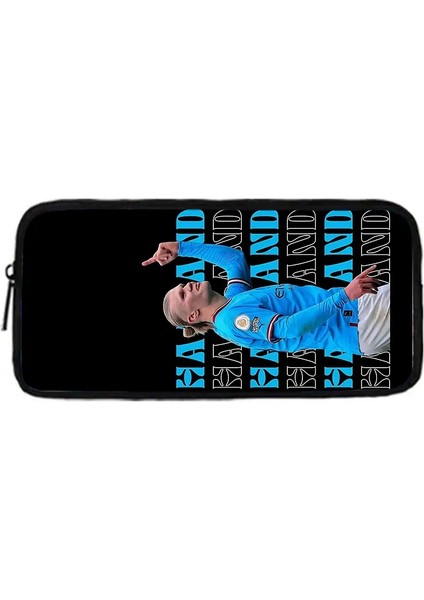 Çocuk Sırt Çantaları E-Erlings Haalands Omuz Çantası Kalem Kılıfı Öğrenci Erkekler Için Büyük Kapasiteli Okul Çantaları En Iyi Hediye Rengi: BBD-46H6A6 (Yurt Dışından)