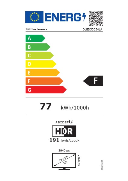 OLED55C54LA 55'' 139 Ekran Uydu Alıcılı 4K Ultra HD webOS OLED evo TV