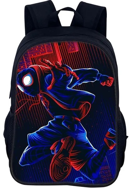 Popüler Filmler Örümcek Adam Kids Okul Çantası Süper Kahramanlar Bilgisayar Rucksack Kamp Dalı Kitap Çantaları Çocukların En Iyi Hediye Renk: 4 (Yurt Dışından)