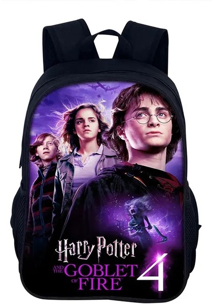 Yeni Harryy Potter Sırt Çantası Sihirli Boy's ve Girl's School Bags Bilgisayar Sırt Çantaları Outing Bags Okul Öğrenci Hediyeleri Renk: 2 (Yurt Dışından)