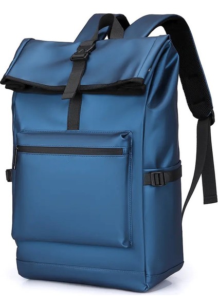 Erkekler Büyük Kapasiteli Sırt Çantaları Çok Fonksiyonlu Taşınabilir Sırt Çantaları Şık Öğrenci Sırt Çantası Düz Renk Pratik Bagkolor: Siyah (Yurt Dışından)