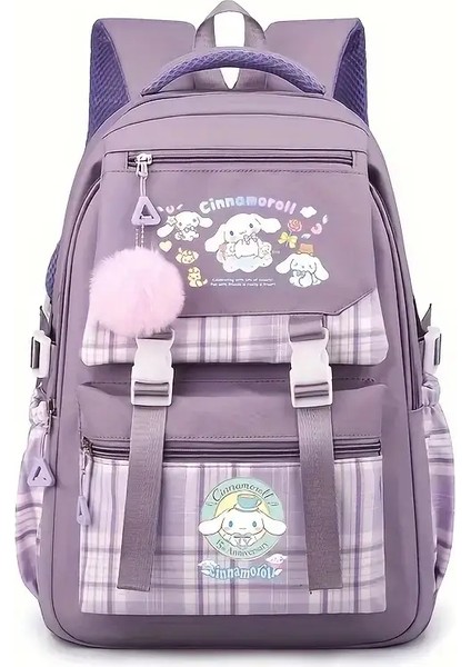 Sanrio Yeni Hello Kitty Karikatür Sırt Çantası Çocuklar Güzel Okul Çantası Çocuk Hediye Öğrenci Çok Fonksiyonlu ve Şık Sırt Çantası Renk: 2 (Yurt Dışından)