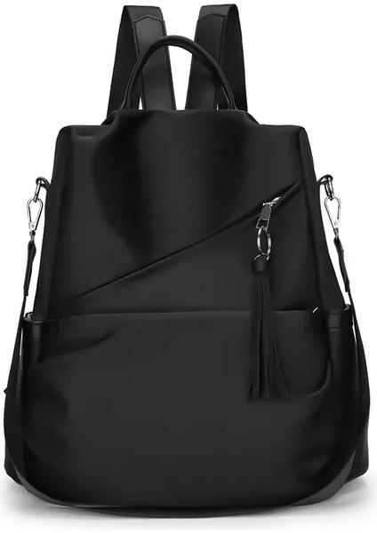 Hafif Küçük Çok Fonksiyonlu Kadın Çanta, Şık Sırt Çantası, Açık Cep Seyahat Çantası, Okul ve Üniversite Omuz: Pembe (Yurt Dışından)