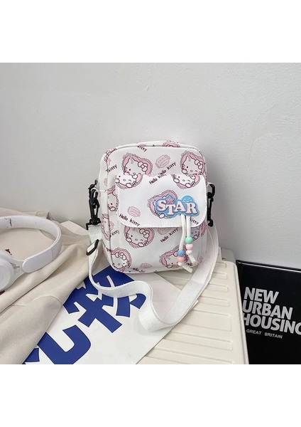 Sanrio Crossbody Çantaları Bayanlar Için Kawaii Cüzdanlar Telefon Kılıfı Fıstık Kawaii Omuz Çantaları Kadınlar Için Omuz Çantaları Karikatür Karikatür Sevimli Cüzdan Renk: 2 (Yurt Dışından)