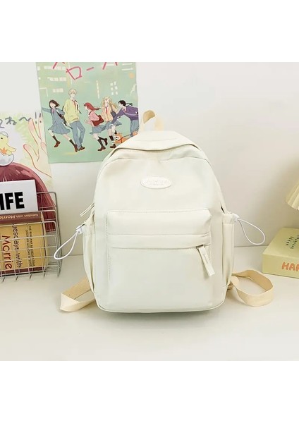 Koreli Öğrenci Okulu Küçük Sırt Çantası Okul Omuz Çantası Günlük Moda Mini Sırt Çantası Bagcolor: Siyah (Yurt Dışından)