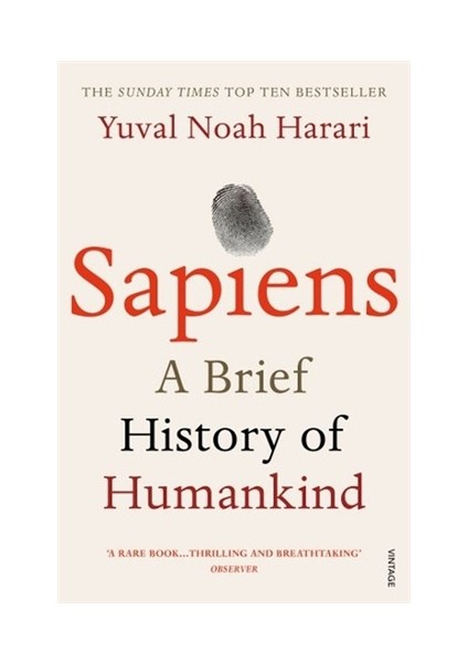 Sapiens:A Brief History Of Humankind PB