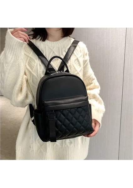 Nakış Adı Sırt Çantası Kadın Pu Bag Moda Bayanlar Hediye Yüksek Kalite Pu Sırt Çantası Kişiselleştirilmiş Kızlar Açık Mekan Küçük Backpackcolor: Siyah/boyut: Adına Gerek Yok (Yurt Dışından)