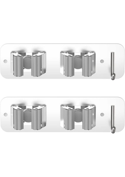 Duvara Monte Paslanmaz Çelik Paspas Süpürge Tutucu, Paspas Süpürge Düzenleyici, Ağır Hizmet Tipi Paspas Kancaları, 2 Adet (Yurt Dışından) fiyatları