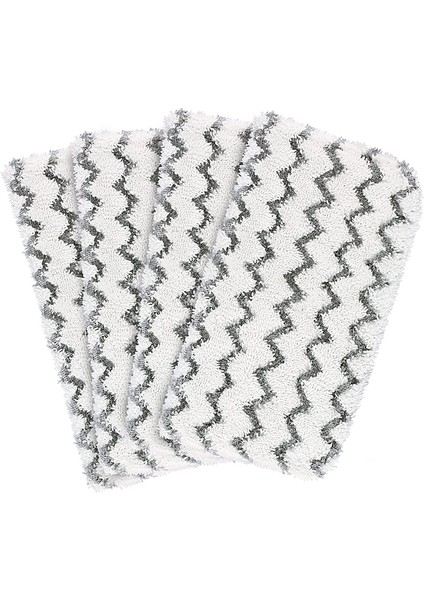 Buharlı Paspas S1000 S1000A S1000C S1000WM S10001C Yıkanabilir Buharlı Paspas Pedleri Için 4'lü Paket Yedek (Yurt Dışından)