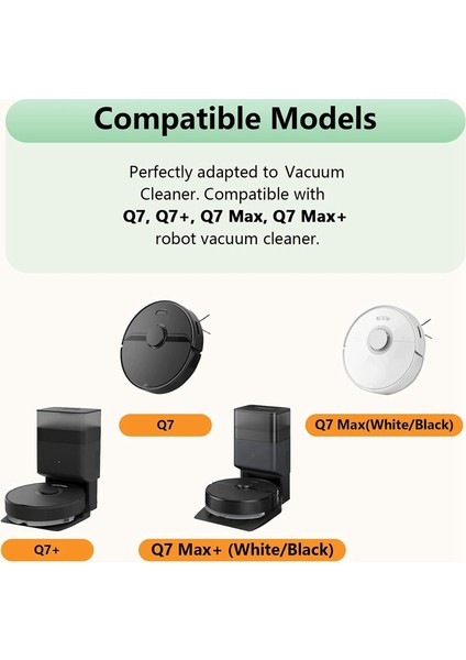 Max Max+(Plus) Robot Süpürge Aksesuarları Kitleri Ana Yan Fırça Filtresi Paspas Torbaları (Yurt Dışından) fırsatları