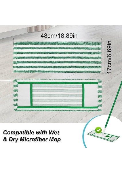 Islak ve Kuru Mikrofiber Paspas Yedekleri, 6'lı Paket Mikrofiber Paspas Yedekleri, Yeniden Kullanılabilir Yıkanabilir Toz Paspas Pedleri (Yurt Dışından) modelleri