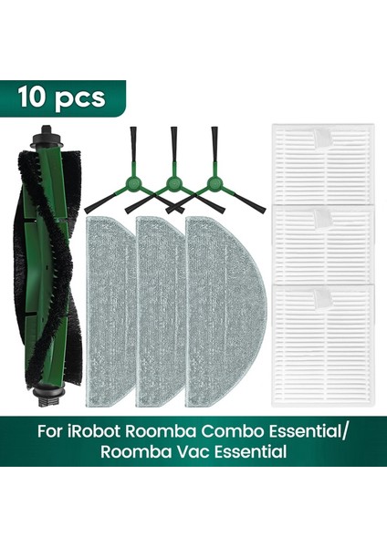 Combo Essential, Vac Essential Aksesuarları Ana Yan Fırça Hepa Filtre Paspas Yedek Parçaları (Yurt Dışından) fiyatları
