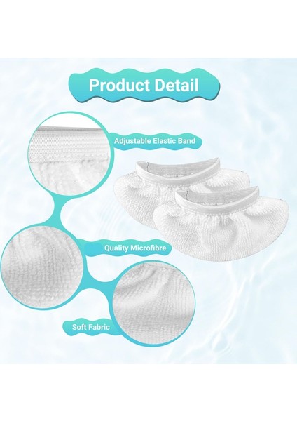 El Tipi Buharlı Temizleyici Için 8'li Paket Buharlı Paspas Pedi, Buhar Atışı, , ,,, (Yurt Dışından) fırsatları