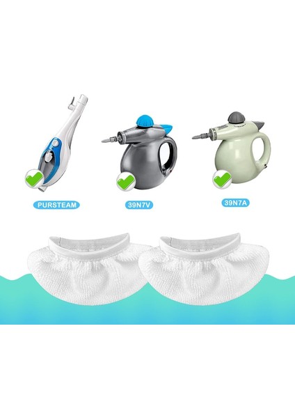 El Tipi Buharlı Temizleyici Için 8'li Paket Buharlı Paspas Pedi, Buhar Atışı, , ,,, (Yurt Dışından) indirimleri