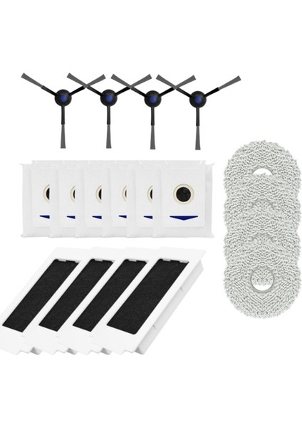 Debot T30 Pro Omni / Pro+ Yedek Parça Aksesuarları Için Yan Fırçalı Paspas Hepa Filtreli Toz Torbası (Yurt Dışından) fiyatları