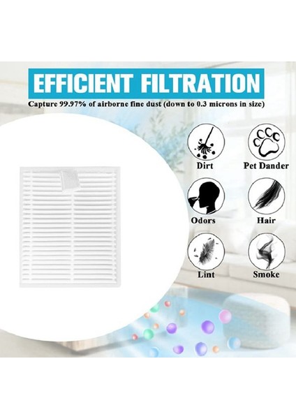 Robot Süpürge E10 E12 B112 Süpürge Aksesuarları Ana Yan Fırça Hepa Filtre Birincil Filtreler Yedek Parçalar (Yurt Dışından) modelleri