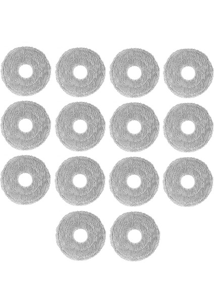 P20 Pro Elektrikli Süpürge Yedek Parçaları Için 14 Adet Paspas Bezi Pedi Mikrofiber Paspas Bezi (Yurt Dışından)