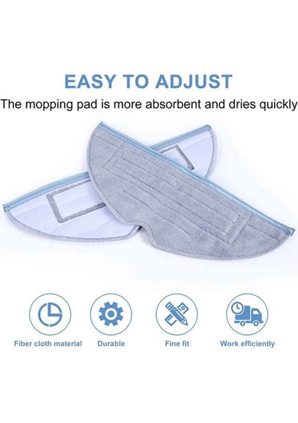 S7 S7MAXV S7MAXV Plus S8 S8+ T7S T7S Plus Elektrikli Süpürge Yedek Parçaları Için 12 Adet Mikrofiber Paspas Pedi Seti (Yurt Dışından) modelleri