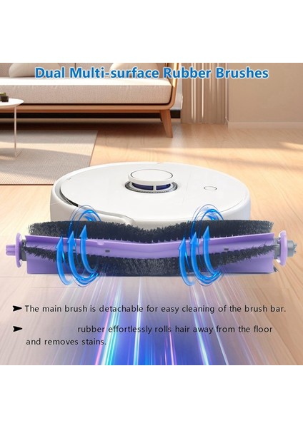 Freo Robot Süpürge Yedek Aksesuar Seti Ana Yan Fırça Hepa Filtre Paspas Pedleri (Yurt Dışından) indirimleri