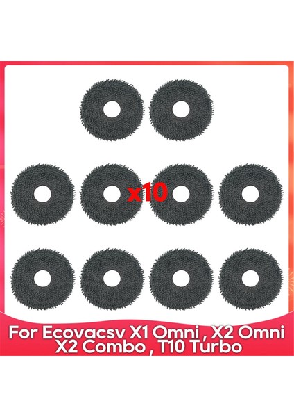 Debot X1 Omni, X2 Omni, X2 Combo, X1 Turbo, T10 Turbo, T20 Omni, X2 Robot Süpürgeler Aksesuarı Için Yıkanabilir Paspas (Yurt Dışından)