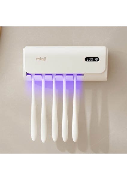 Mio UV5F Pro 2600mAh Şarj Edilebilir Uv Sterilizatörü Diş Fırçası Tutucusu - Beyaz modelleri