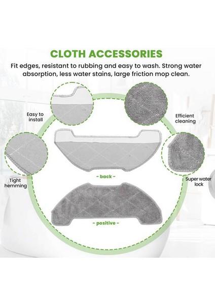 P30 Robot Süpürge Ana Yan Fırça Hepa Filtre Aksesuarları Yedek Parçalar ile Uyumlu (Yurt Dışından) modelleri