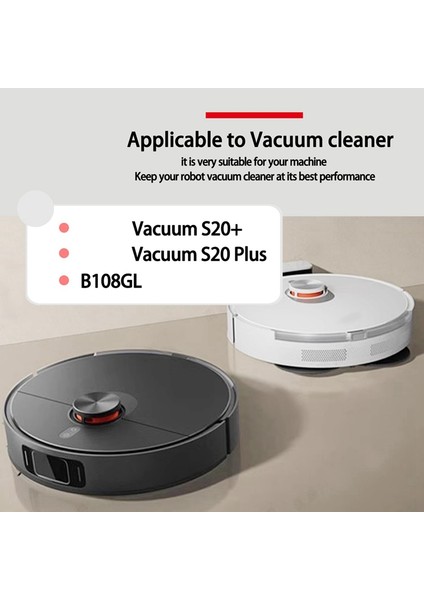 Robot Süpürge S20+ Plus B108GL/ S10+ Plus B105 Yedek Parçaları Hepa Filtre Ana Silindir Yan Fırça Paspas Bezi (Yurt Dışından) fırsatları