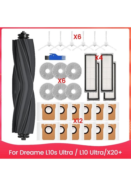 L10S Ultra / L10 Ultra, X20+ Aksesuarları, Ana Yan Fırçalar, Hepa Filtreler, Paspas Pedleri, Toz Torbaları Için Yedek Parçalar (Yurt Dışından) fiyatları