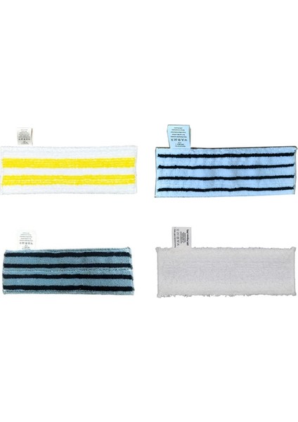 Easyfix Sc Serisi El Süpürgeleri Için Klasik Dört Renkli Kombinasyonlu Bezler Mikrofiber Temizleme Pedi Kılıfı (Yurt Dışından) modelleri