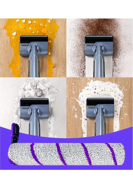 S20 Pro Islak Kuru Elektrikli Süpürge Aksesuarları Kiti Hepa Filtreleri ve Fırça Silindirlerini Içerir (Yurt Dışından) indirimleri