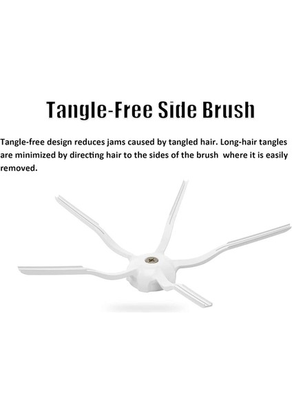 Max/t8 Robot Süpürge Ana Yan Fırça Hepa Filtre Paspas Bezi Yedek Parçaları (Yurt Dışından) indirimleri