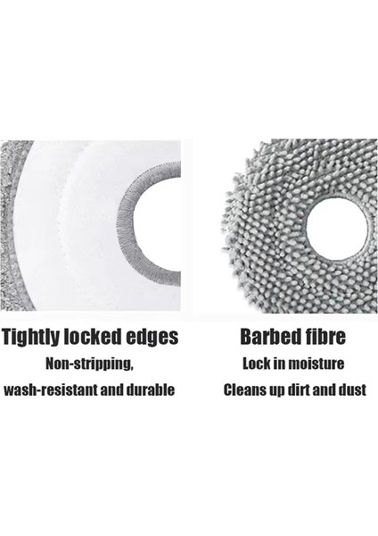 Bot L20 L20ULTRA X20 Pro Mop Pedi Yedek Parçaları, Kendi Kendini Temizleyen Robot Süpürge ve Mop Bezi Aksesuarları (Yurt Dışından) fırsatları