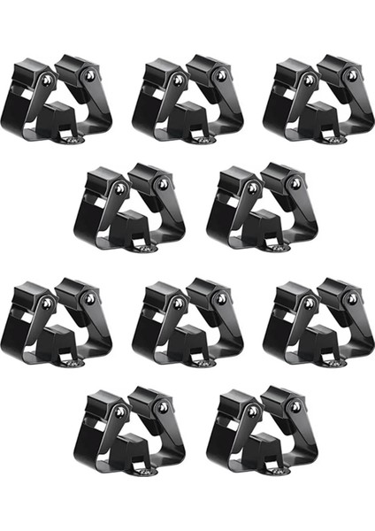 Bahçe Çamaşır Odasında Paspas ve Süpürgeyi Düzenlemek Için 10 Adet Paspas ve Süpürge Tutucu, Süpürge Tutucu, Süpürge Tutucu Duvar Montajı (Yurt Dışından)