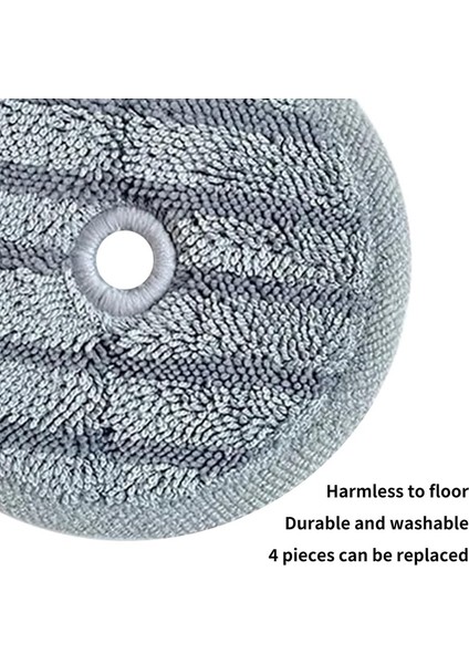 A9 Buharlı Paspas Elektrikli Süpürge Aksesuarları Için Mikrofiber Paspas Pedleri Elektrikli Paspas Pedleri Yedek 4 Adet (Yurt Dışından) indirimleri