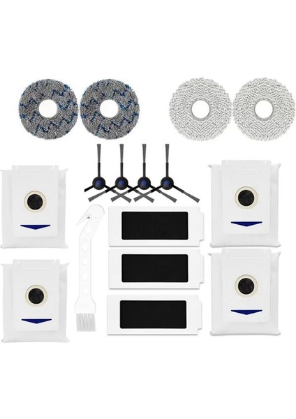 Pro Robot Süpürge Yan Fırça Hepa Filtre Paspas Bezi Toz Torbası Aksesuarları (Yurt Dışından) fiyatları