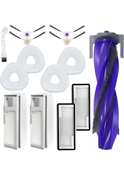 Freo x Ultra / J4 / J4 Lite Aksesuarları Ana Yan Fırça Hepa Filtre Torbaları Paspas Bezi Yedek Parçaları (Yurt Dışından)