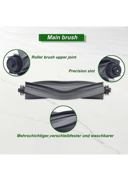 L10S Ultra / L10 Ultra Robot Süpürge Için Yedek Parça Aksesuar Seti Ana Yan Fırça Hepa Filtre Paspas Bezi (Yurt Dışından) fırsatları