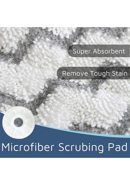 10 Adet 3897A Mop Pedleri 3897A, 3712, 3712W Buharlı Döner Mop Pedleri Parça No 1641112 Için Yedek (Yurt Dışından) fırsatları