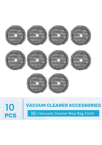 10 Adet Elektrikli Süpürge Robot Paspas Makinesi Temizleme Bezi Yedek Paspas Pedleri A9 Buharlı Paspas Bezi Için Paçavralar (Yurt Dışından) fırsatları