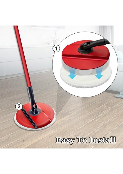 Mikrofiber Paspas Pedleri Temiz Yedekler Yıkanabilir Başlıklı Paspas Zemin Temizliği Için (Yurt Dışından) fiyatları