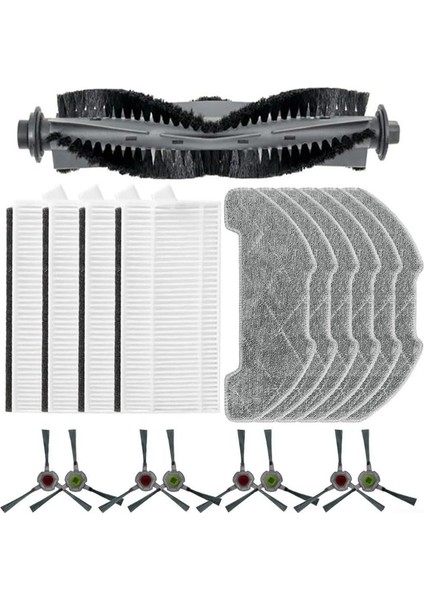 P30 Robot Süpürge Ana Yan Fırça Hepa Filtre Paspas Bezi Aksesuarları (Yurt Dışından) fiyatları