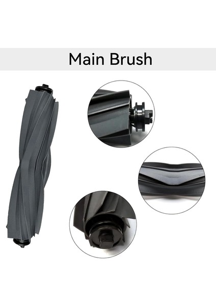 E30 Ultra Robot Süpürge Yedek Parçaları Ana Yan Fırça Hepa Filtre Paspas Bezi Toz Torbaları (Yurt Dışından) indirimleri