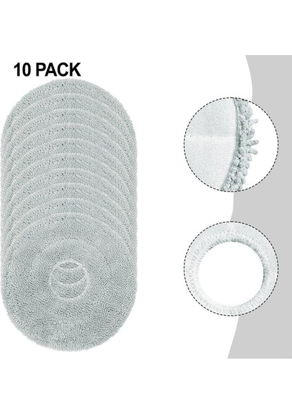 P20 Pro Elektrikli Süpürge Için Yedek Paspas Bezi Seti, Verimli Mikrofiber Temizlik Pedleri Aksesuarları (Yurt Dışından) fırsatları